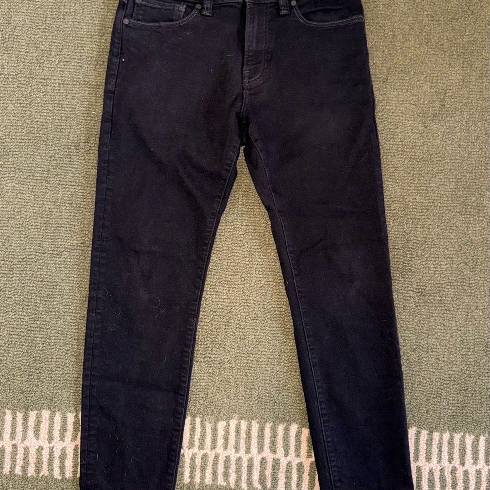 Madewell Men's Dark Denim Skinny Jeans
